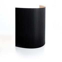 JP Decor 3D flexpanel - PIANO BLACK - 280 x 120 x 0.9 cm