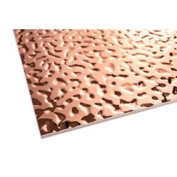   JP Decor waved wall panel - METALLIC BRONZE - 280 x 120 x 0.9 cm